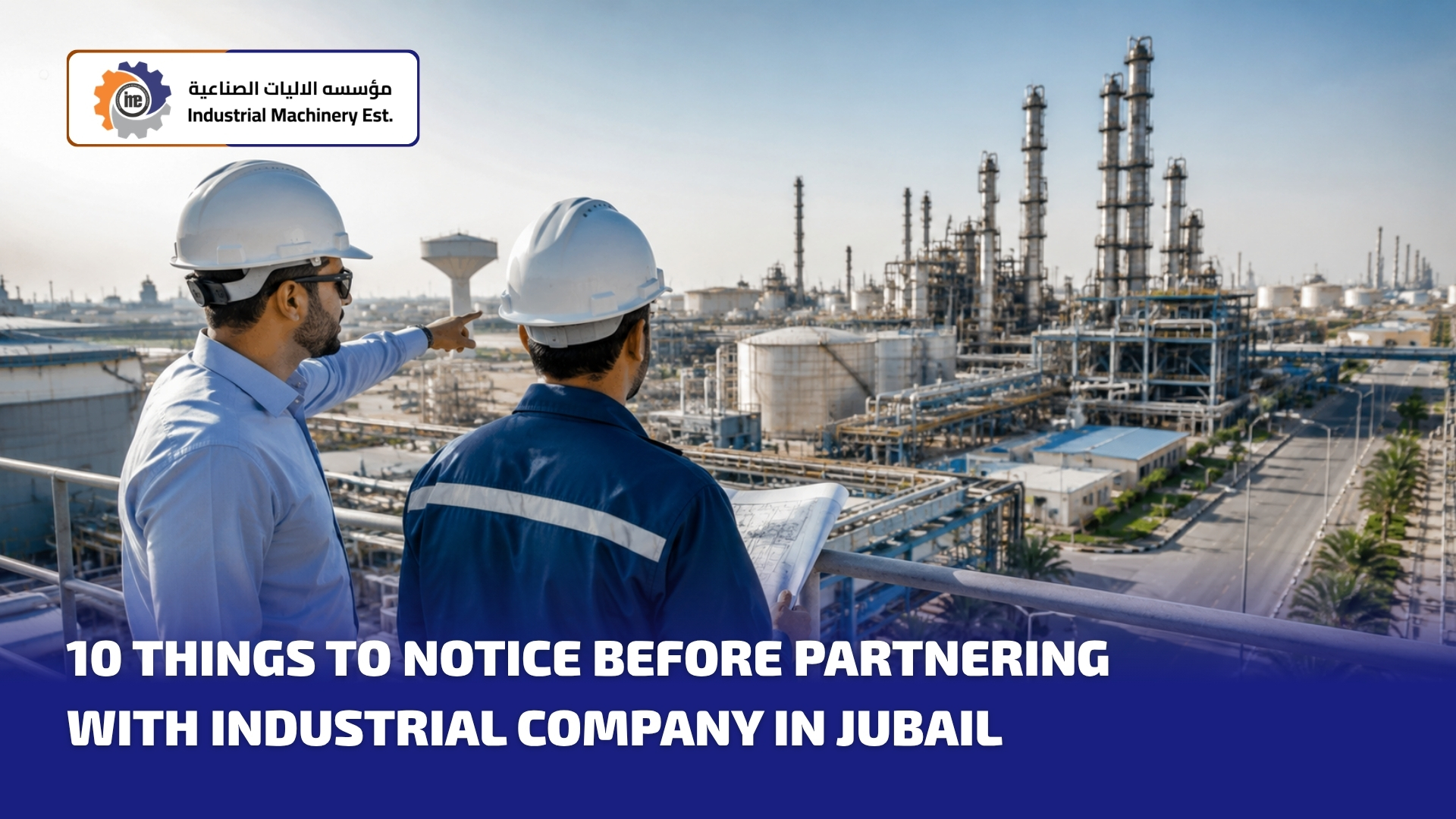 10 Things to Notice Before Partnering with Industrial Company in Jubail