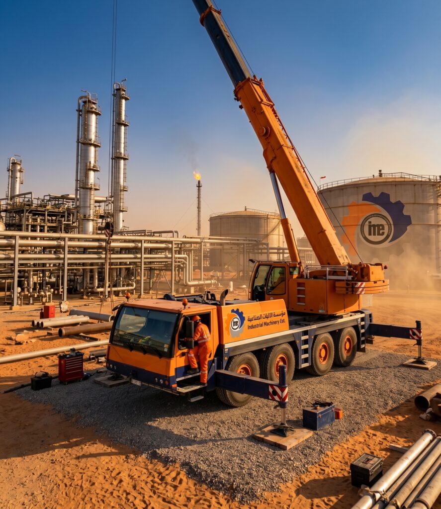 Boom Truck Rental in Saudi Arabia