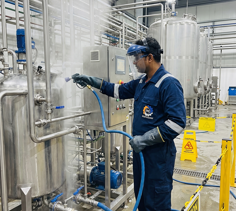 Chemical Cleaning Services (CIP) in Saudi Arabia