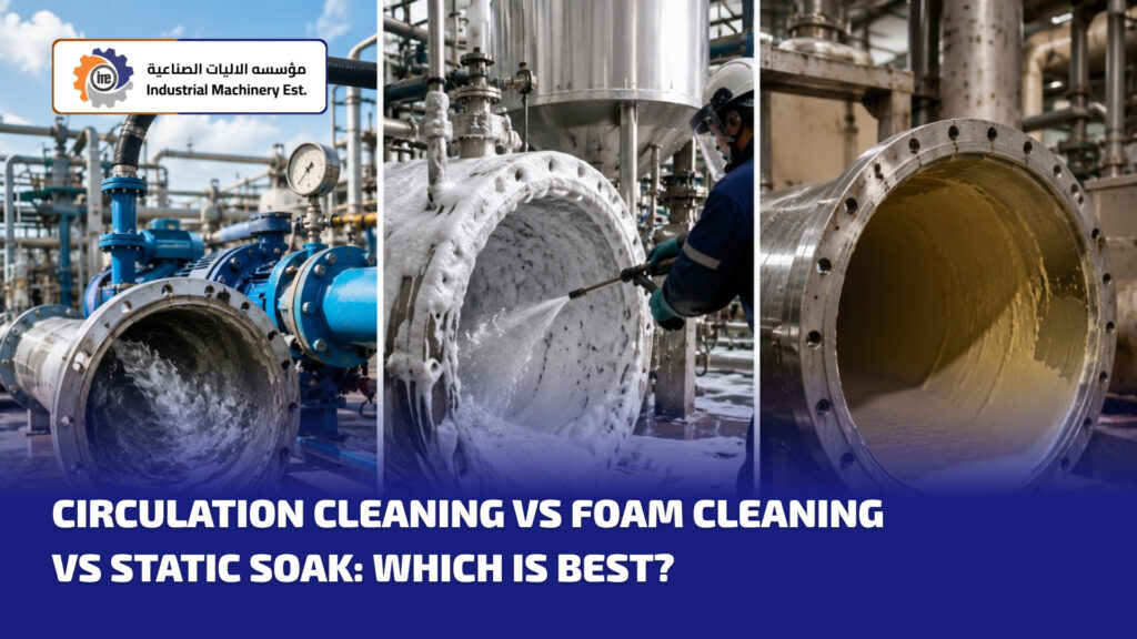 Circulation Cleaning vs Foam Cleaning vs Static Soak: Which is Best?