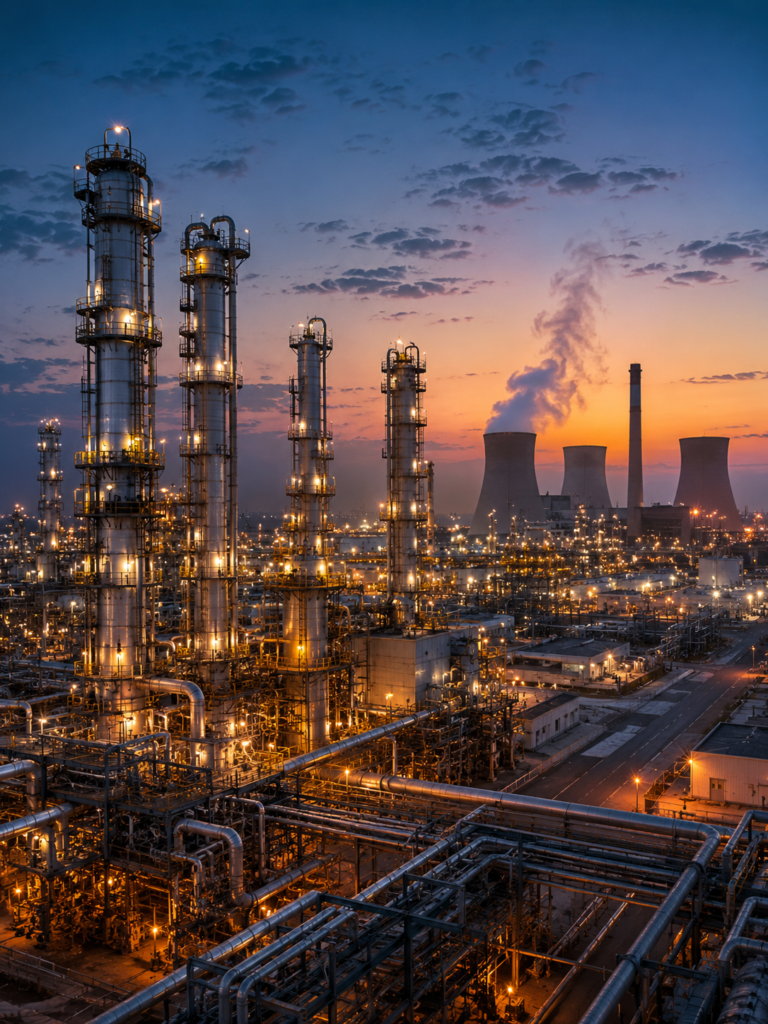 Engineering Services for Petrochemical Plants, Refineries, and Power