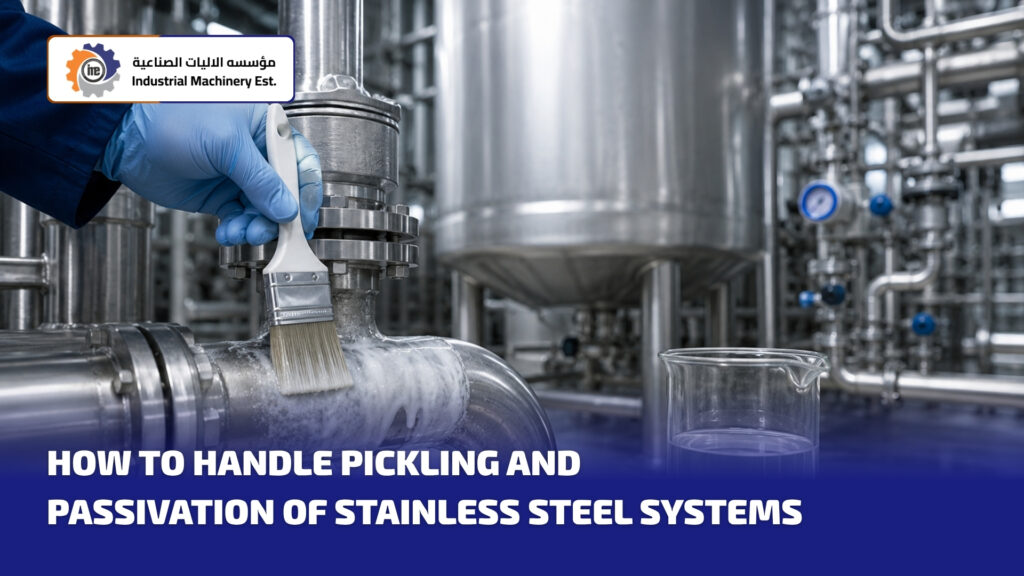 How to Handle Pickling and Passivation of Stainless Steel Systems