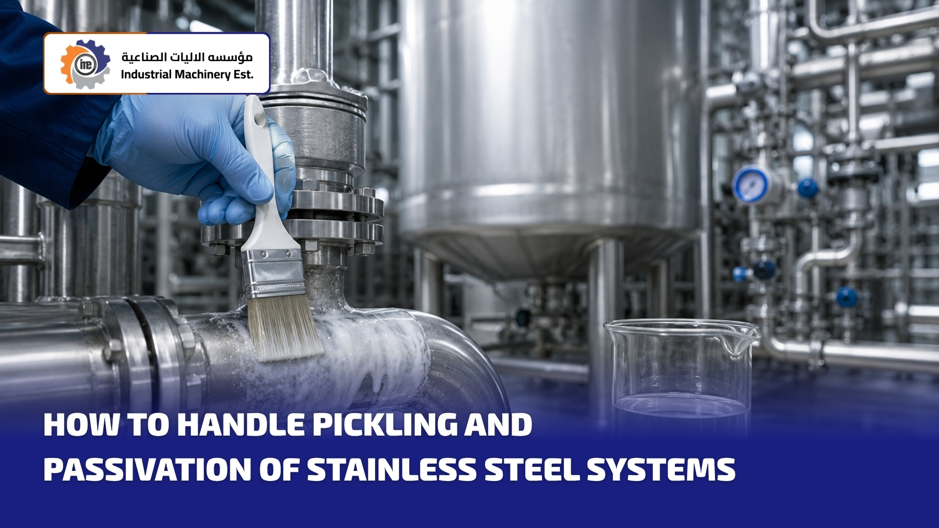How to Handle Pickling and Passivation of Stainless Steel Systems