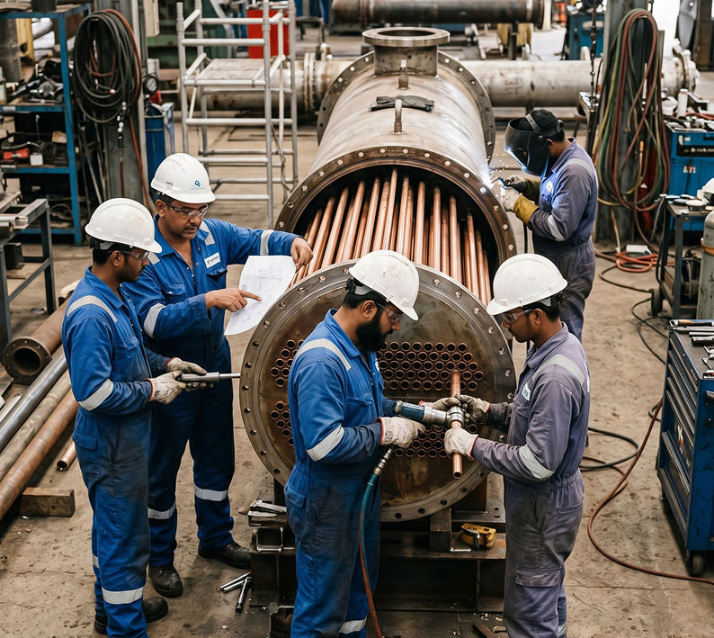 Heat Exchanger Refurbishment and Re-Tubing