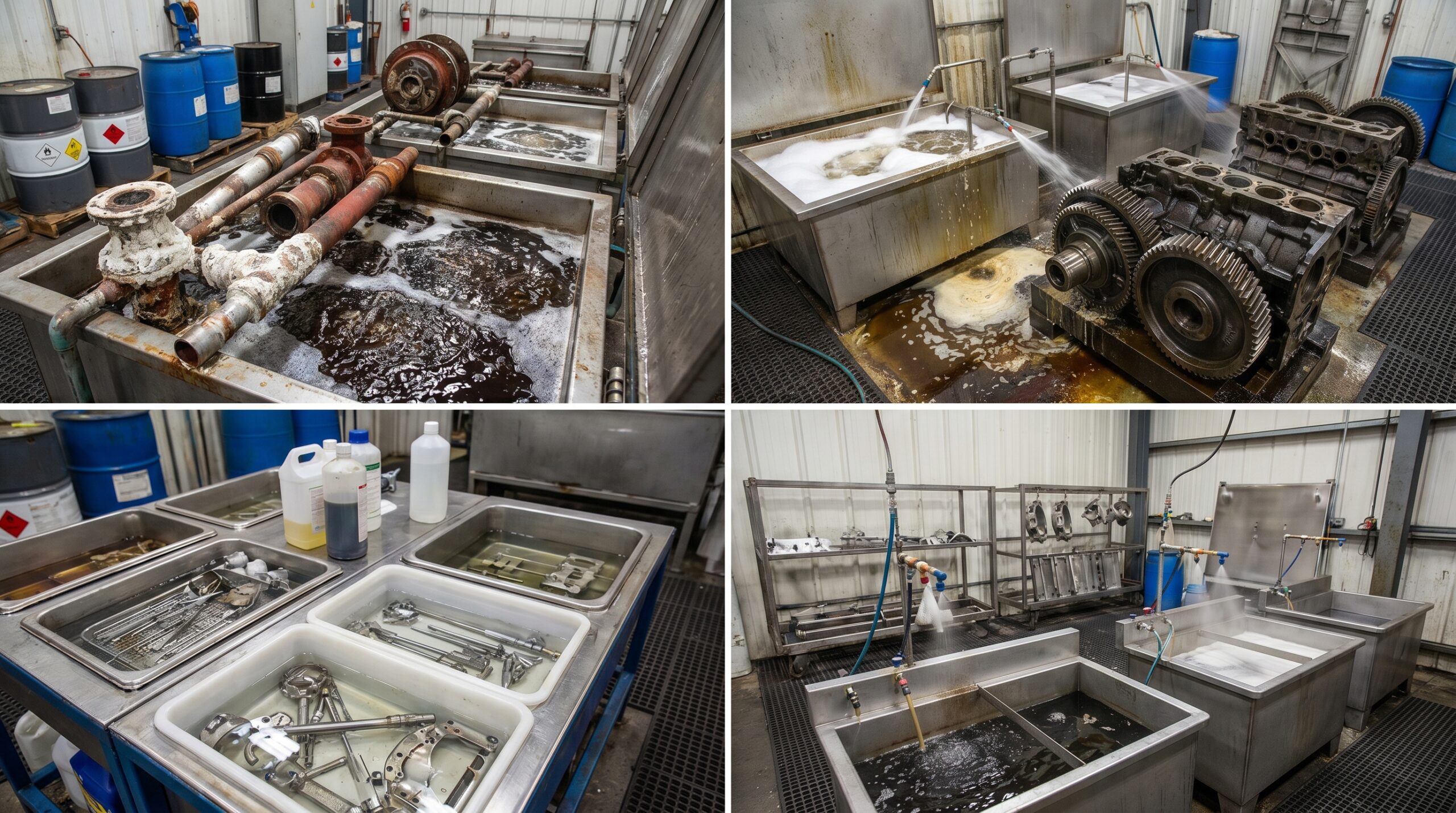 Chemicals for Cleaning We Use for Industrial Machinery