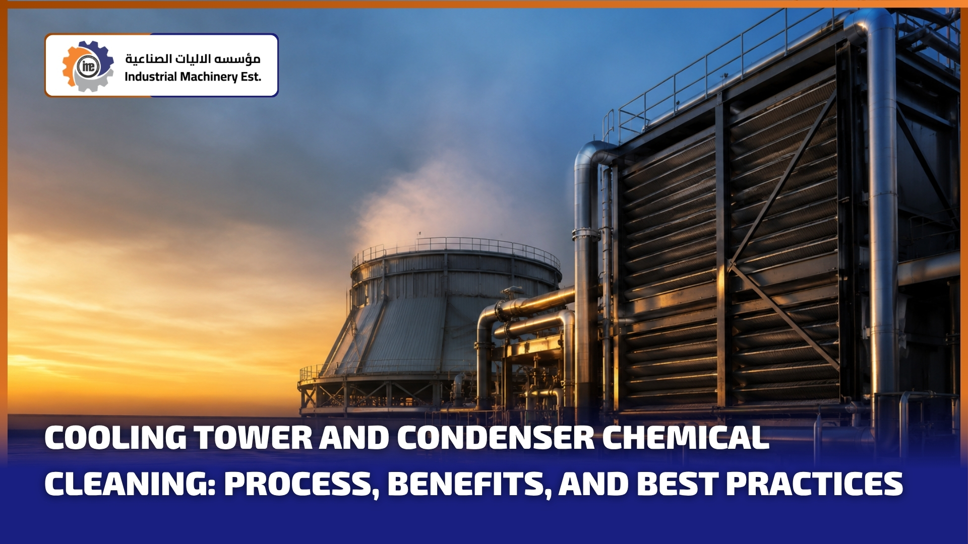 Cooling Tower and Condenser Chemical Cleaning: Process, Benefits, and Best Practices