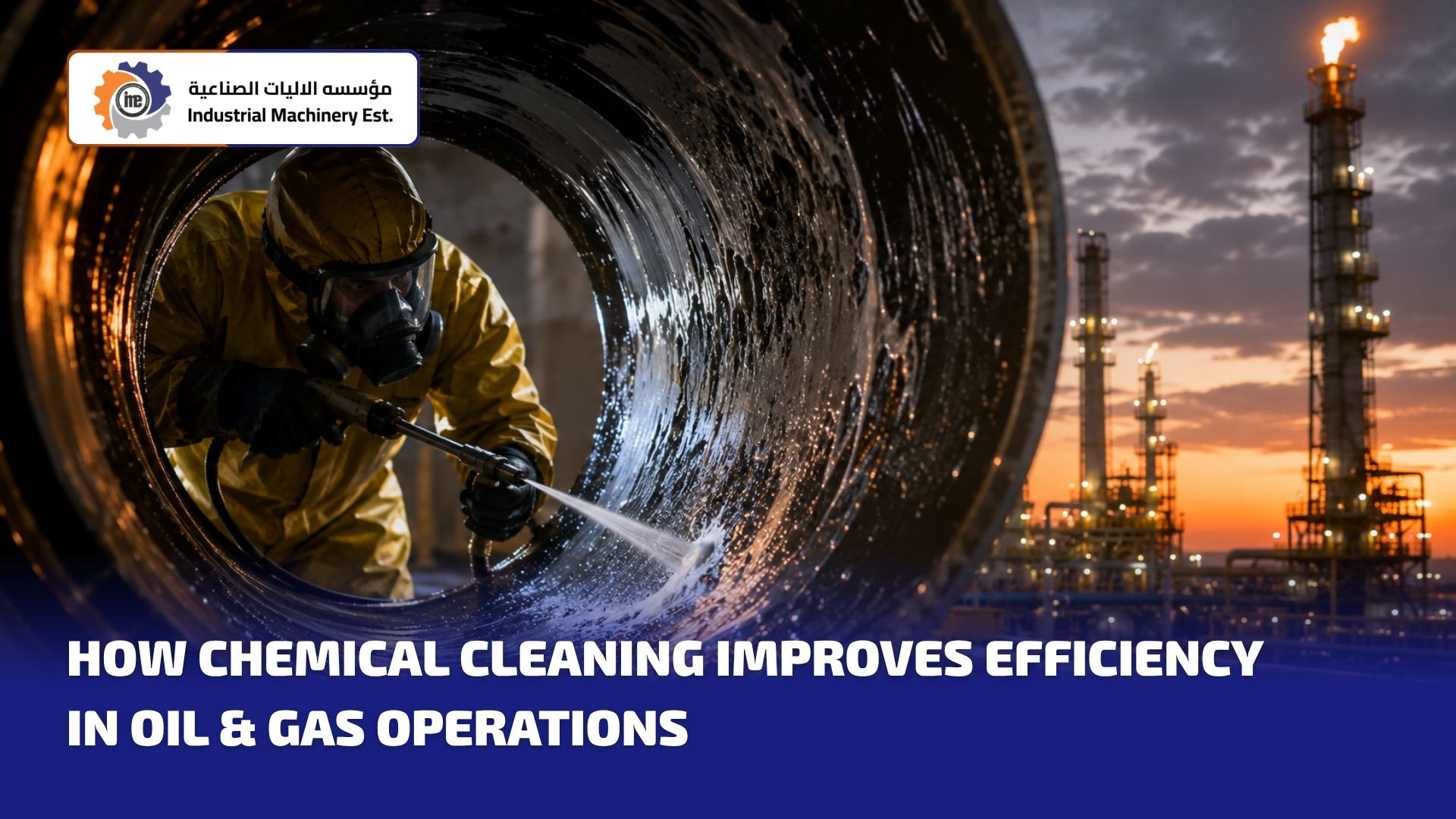 How Chemical Cleaning Improves Efficiency in Oil & Gas Operations