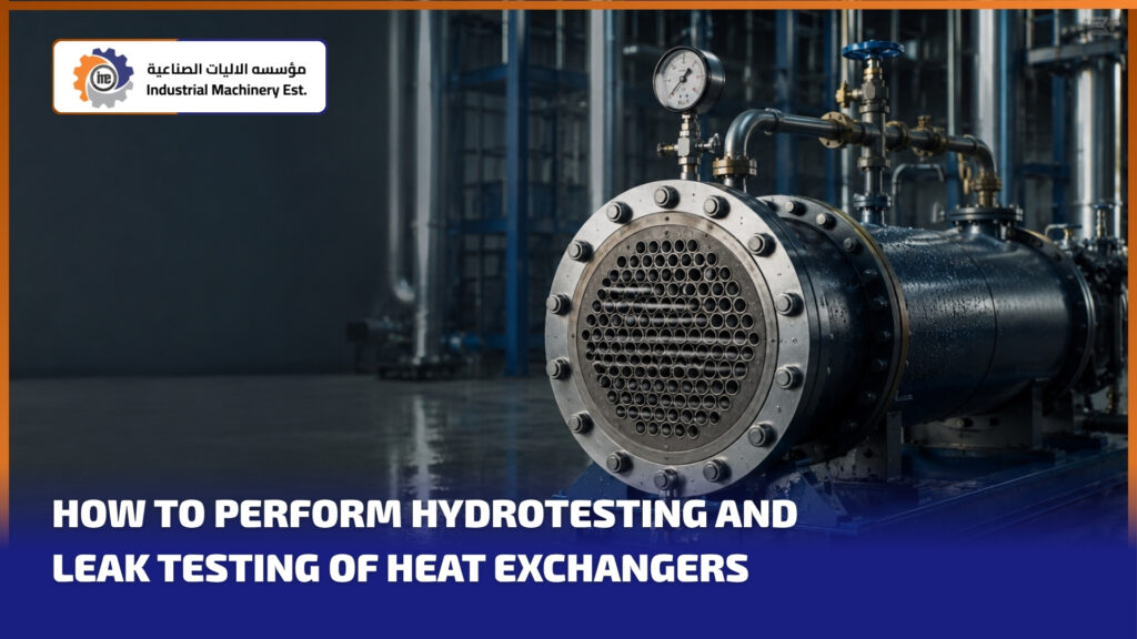 How to Perform Hydrotesting And Leak Testing Of Heat Exchangers
