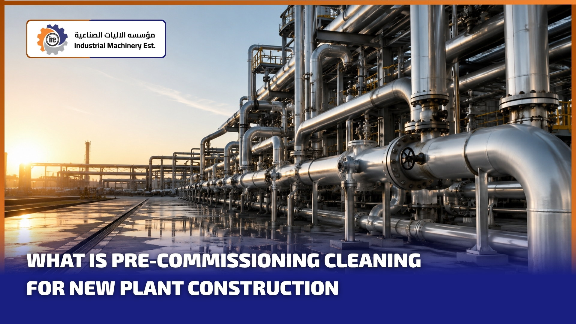 What is Pre-Commissioning Cleaning for New Plant Construction