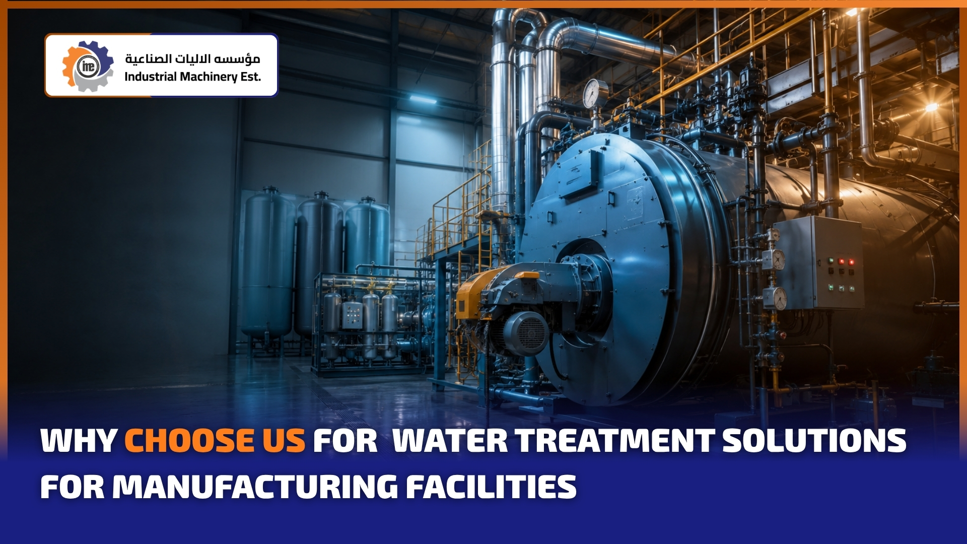 Why Industrial Machinery Est. have Top Boiler Water Treatment Solutions For Manufacturing Facilities