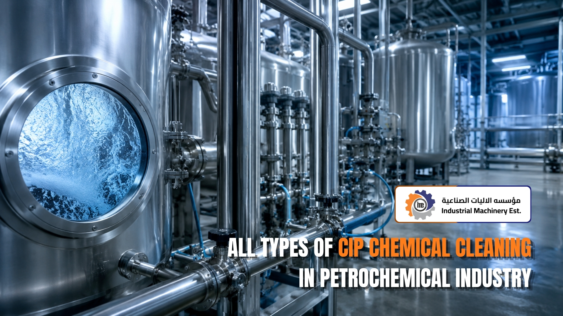 All Types of CIP Chemical Cleaning in Petrochemical Industry