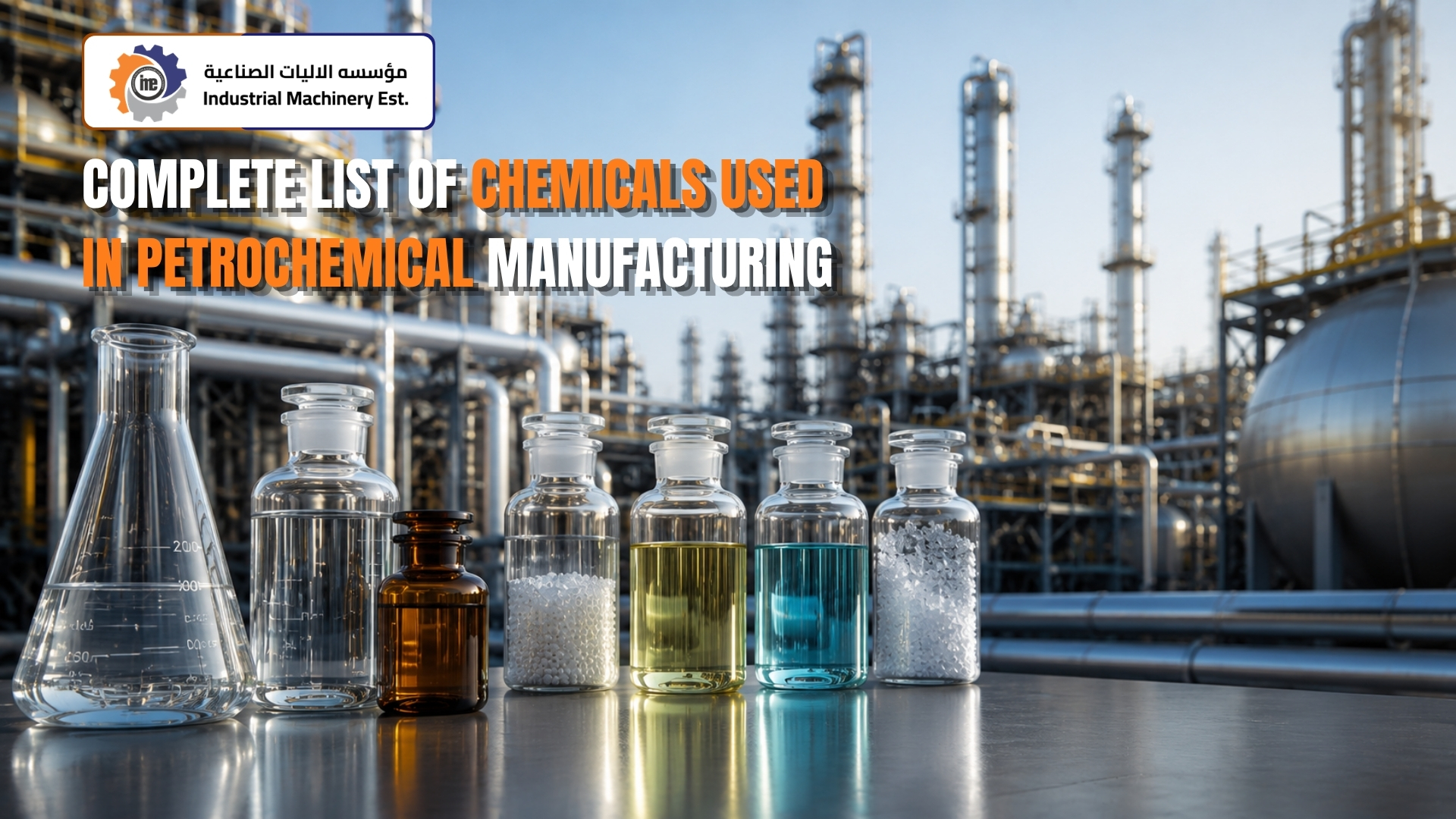 Complete List of Chemicals Used in Petrochemical Manufacturing
