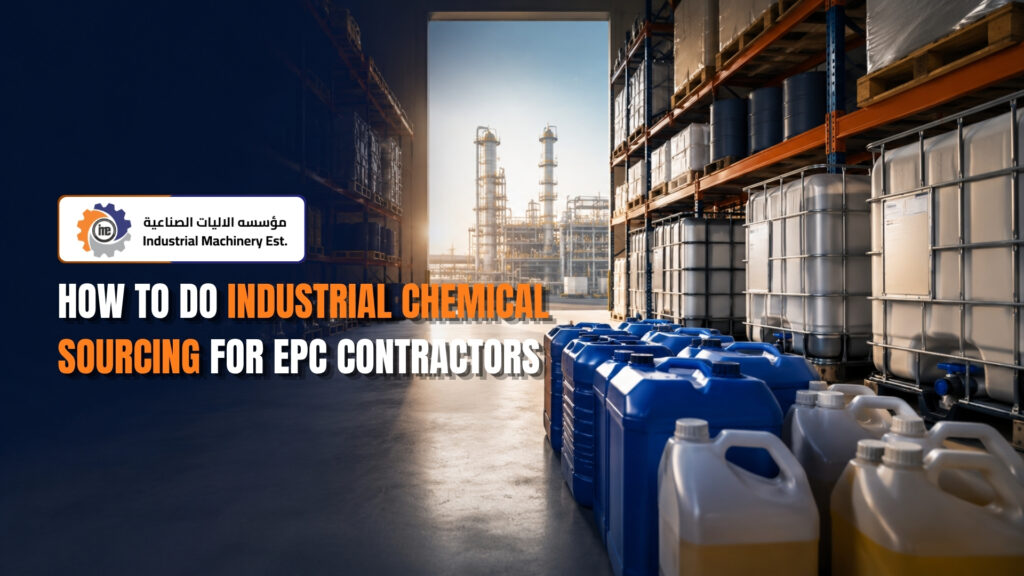 How to Do Industrial Chemical Sourcing for EPC Contractors
