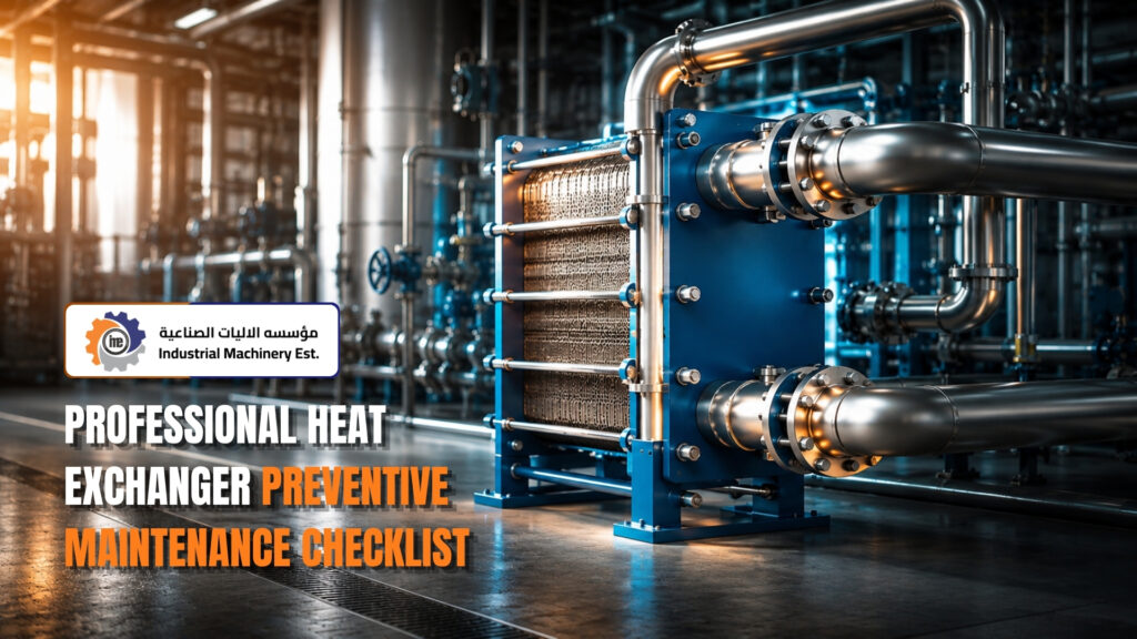 Professional Heat Exchanger Preventive Maintenance Checklist