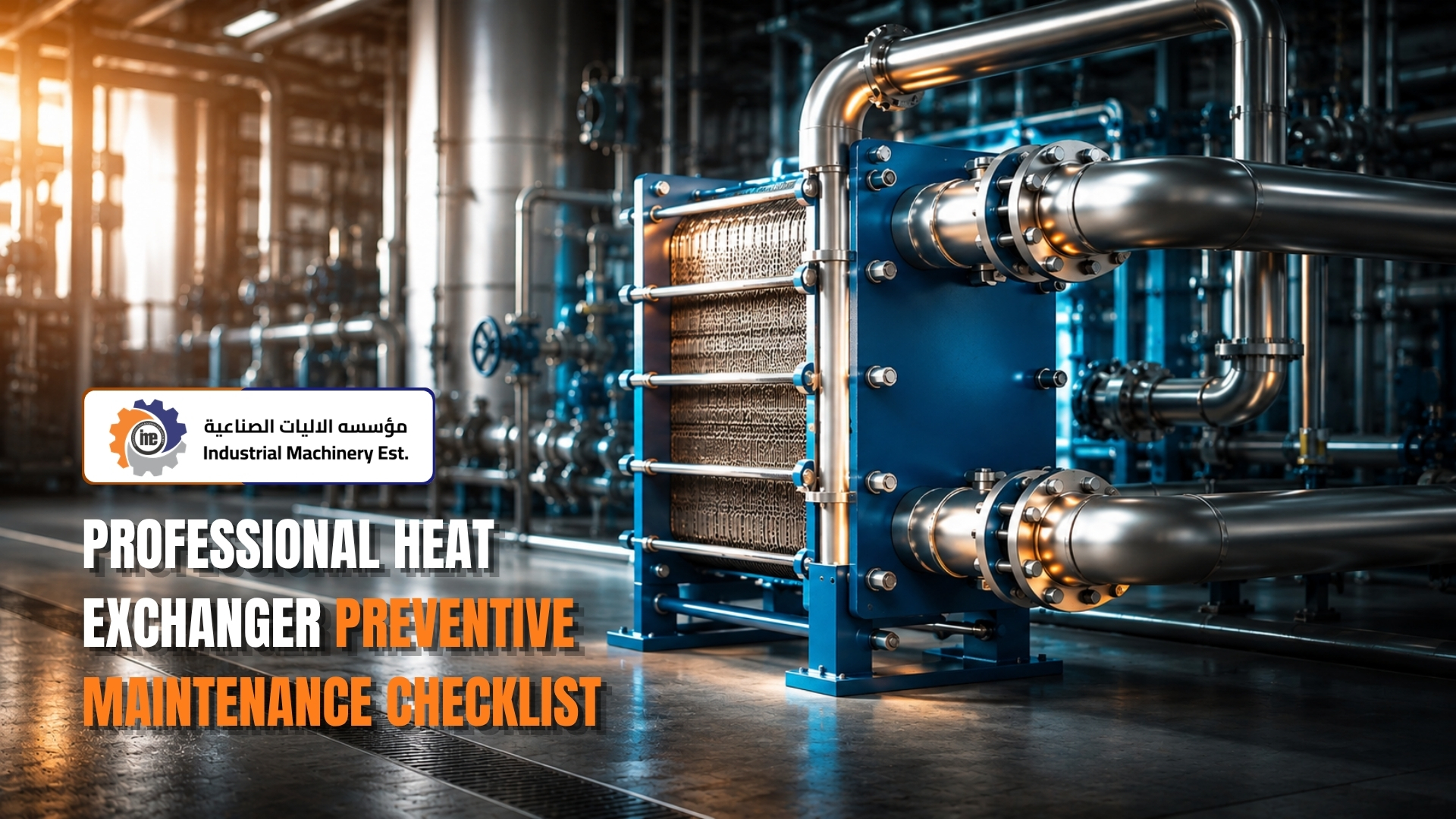 Professional Heat Exchanger Preventive Maintenance Checklist