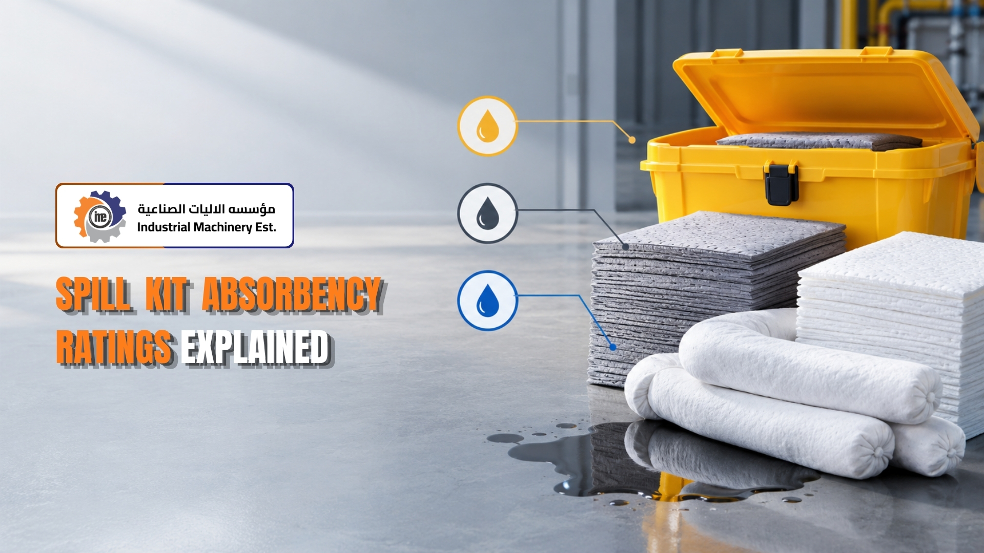 Spill Kit Absorbency Ratings Explained