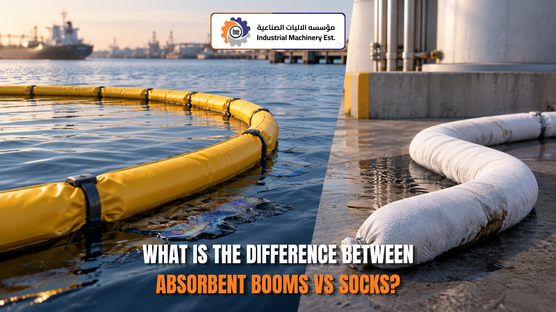 What is the Difference Between Absorbent Booms vs Socks