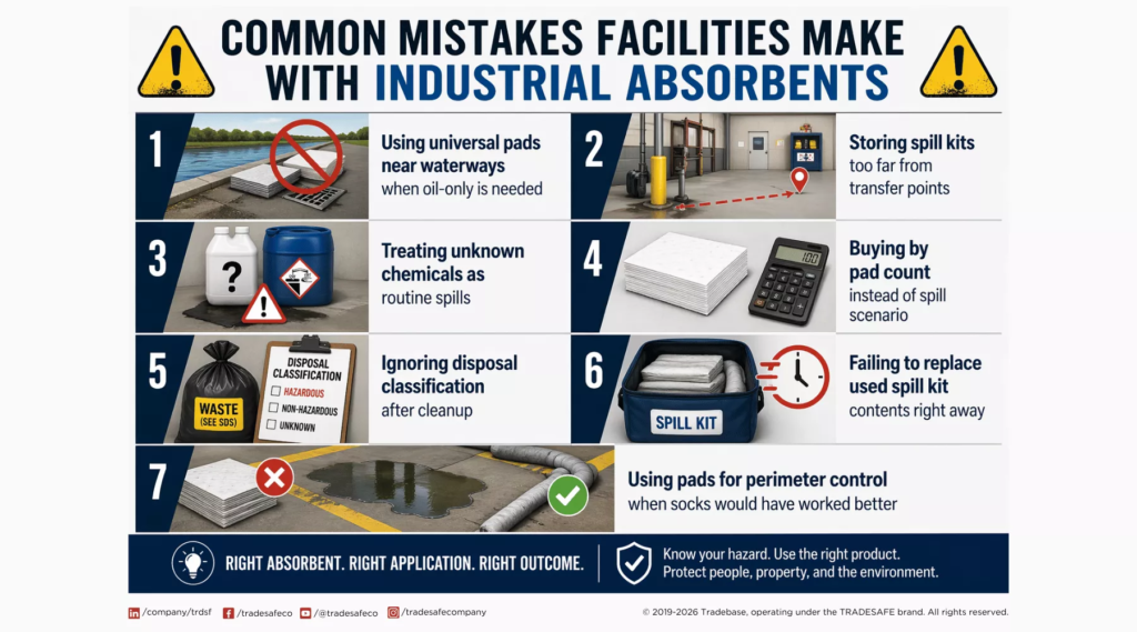Mistakes That Waste Absorbents